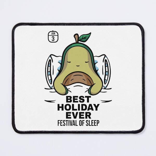 Item preview, Festival of Sleep Day - Avacado designed and sold by MoonsmileProd.