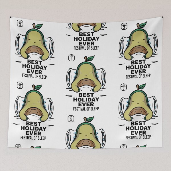 Item preview, Festival of Sleep Day - Avacado designed and sold by MoonsmileProd.