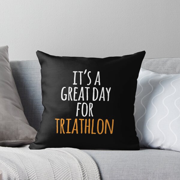 Item preview, It's a Great Day for Triathlon designed and sold by kindxinn.