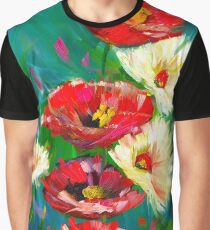 Daisy Poppy Dance Graphic T-Shirt