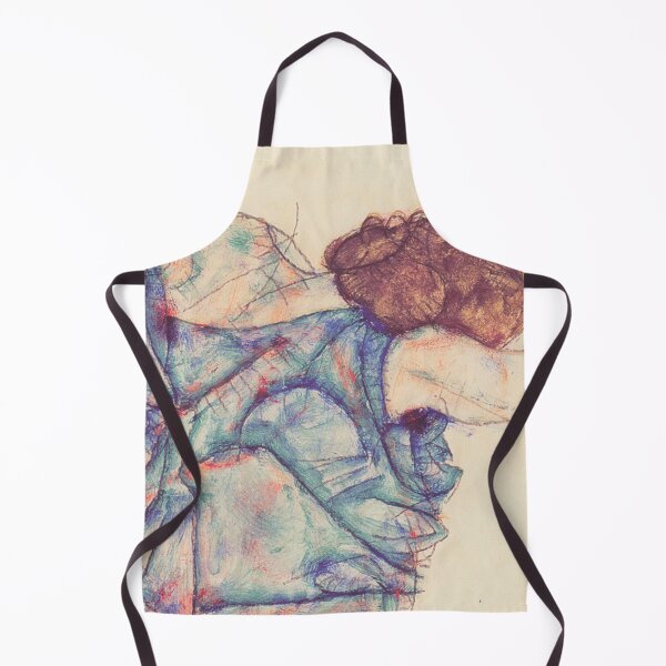 Item preview, EGON SCHIELE - Undressing woman 1914 designed and sold by artdesignco.