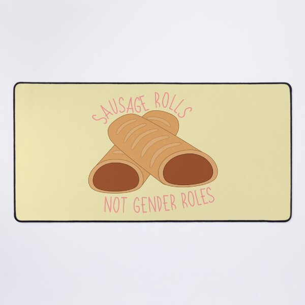 Item preview, Sausage Rolls Not Gender Roles Pink designed and sold by cashewdays.