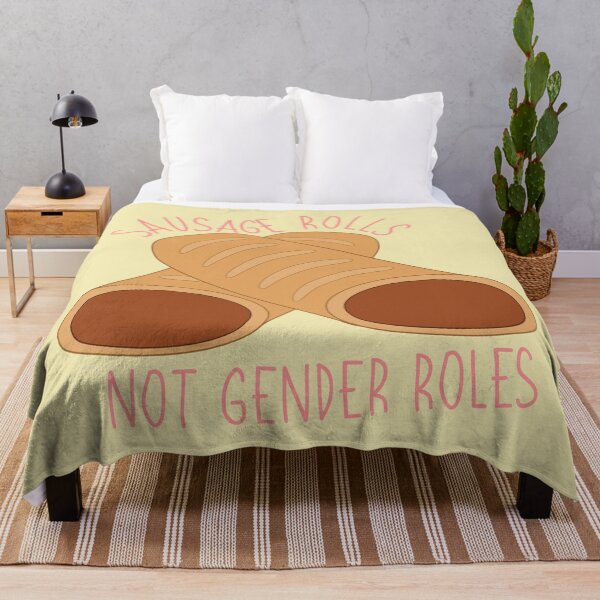 Item preview, Sausage Rolls Not Gender Roles Pink designed and sold by cashewdays.