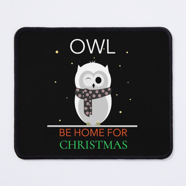 Item preview, Cute Unisex Owl Be Home for Christmas, Cool Owl Fan Loves Christmas Unisex T-Shirt Gift and Accessories designed and sold by DeeSignTShirts.