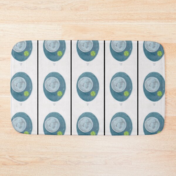 Item preview, Haruki Murakami_s 1Q84  Novel Illustration of Two Moons in a Night Sky in Pencil _amp_ Waterc designed and sold by RitchieBarry.