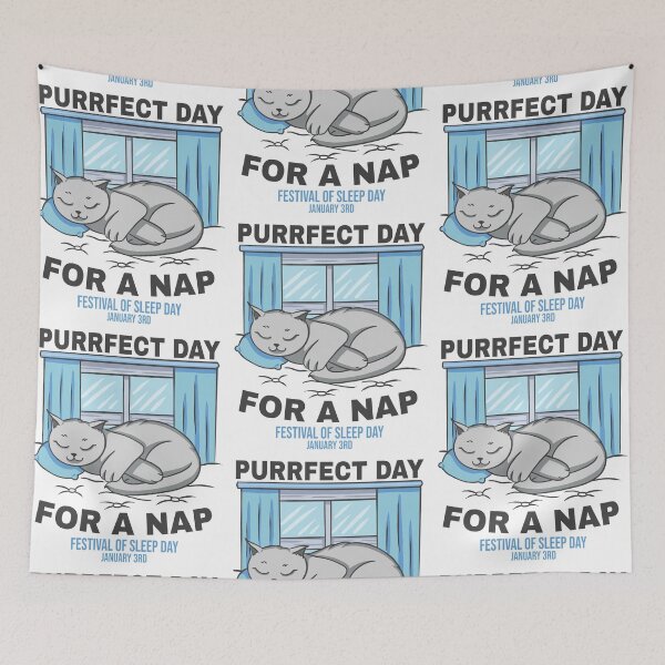 Item preview, Festival of Sleep Day designed and sold by MoonsmileProd.