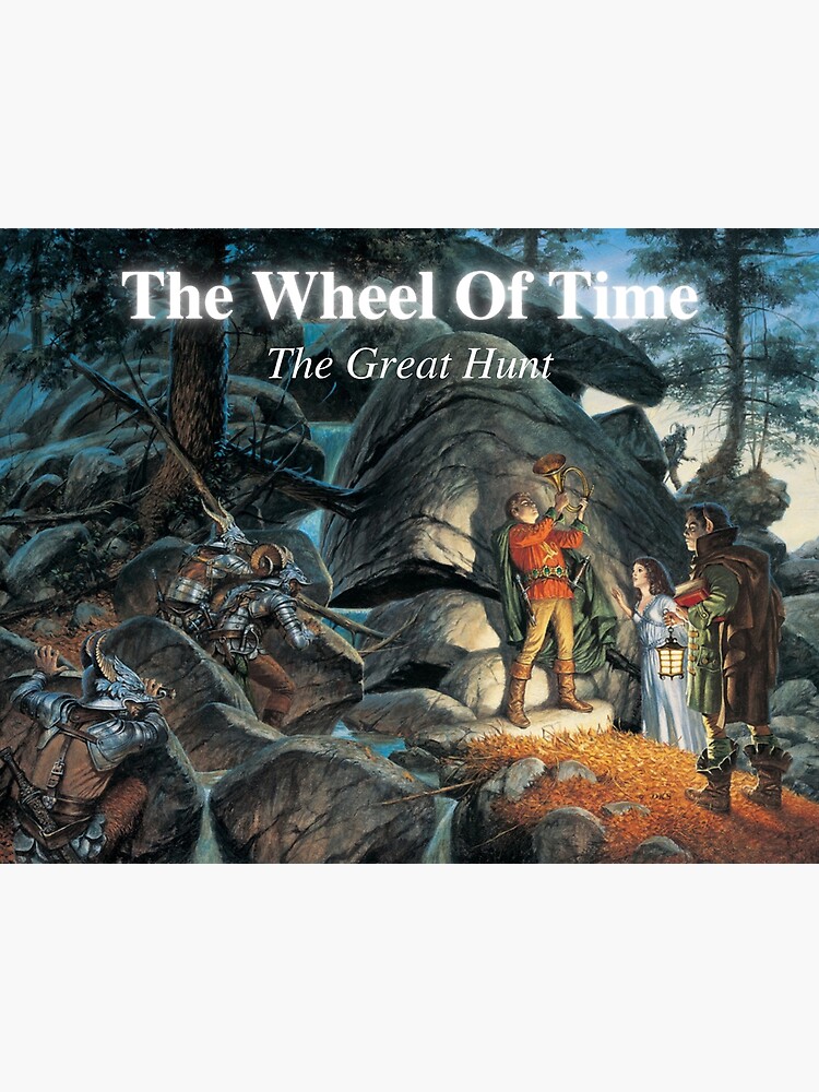 Disover The Wheel Of Time - The Great Hunt Premium Matte Vertical Poster