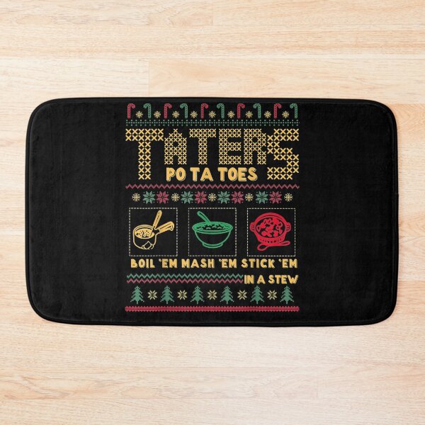 Item preview, Funny Christmas Taters Potatoes Ugly Christmas Sweater designed and sold by QuteezArt.