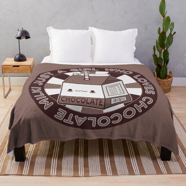 Item preview, Just A Girl Who Loves Chocolate Milk designed and sold by SocialAtrophy.