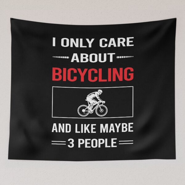 Item preview, Funny 3 People Bicycling Bicycle Bicyclist Bike Biking Biker Cycling Cycle Cyclist designed and sold by DougPoulos.