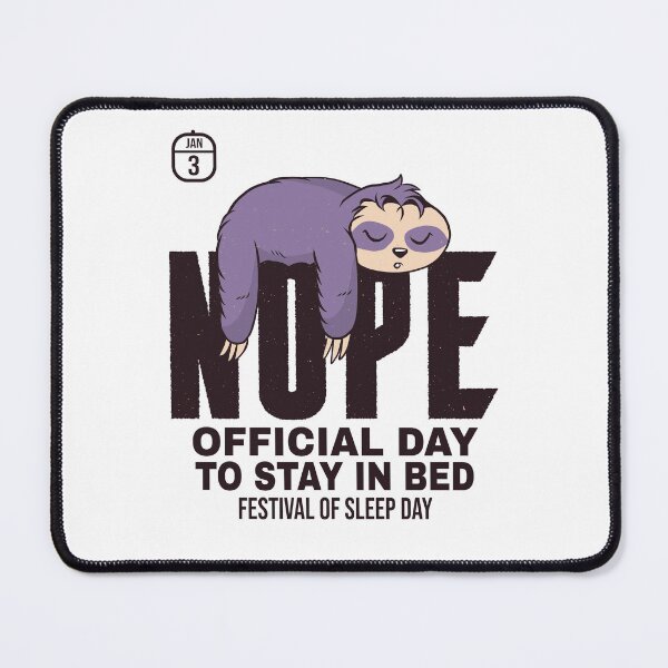 Item preview, Festival of Sleep Day designed and sold by MoonsmileProd.