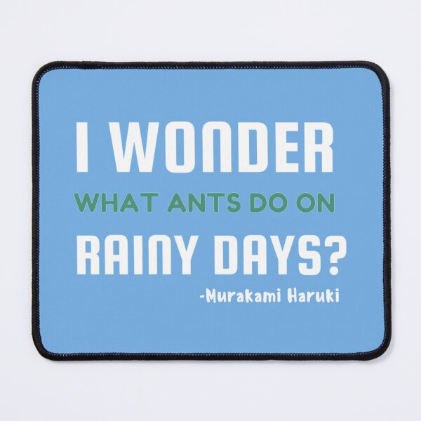 Item preview, murakami haruki Norwegian Wood quote   designed and sold by RitchieBarry.