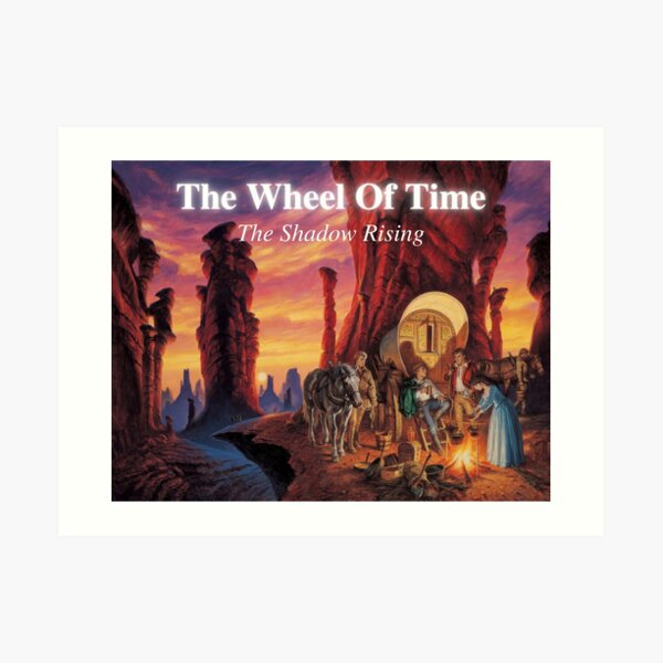 The Wheel Of Time - The Shadow Rising Art Print for Sale by