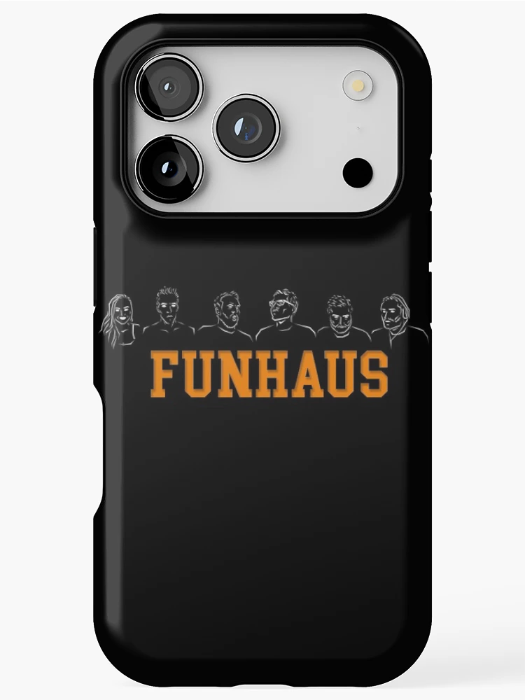 Thumbnail 1 of 4, iPhone Case, FunHaus Cast Outline (Inverted) designed and sold by RustedSoldier.