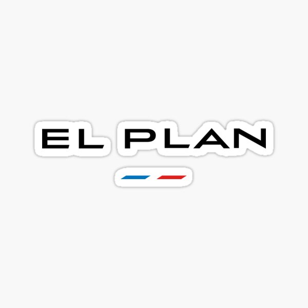 Alpine Racing El Plan Sticker