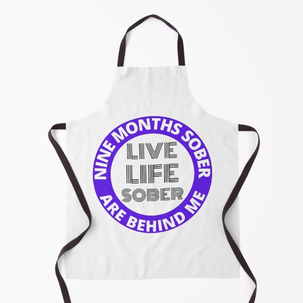 Item preview, Nine Months Sober Are Behind Me Live Life Sober Alcoholics Recovery Sticker designed and sold by RGRamsey.