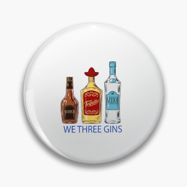 Item preview, We Three Gins with Christmas Hat, Xmas Christmas Crewneck Jumper for her Women and men Family Holiday christmas night designed and sold by simostore1.