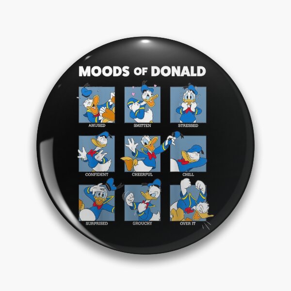 Item preview, Funny Moods Of Donald Cartoon designed and sold by Mark0234.