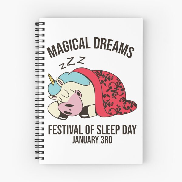 Item preview, Festival of Sleep Day designed and sold by MoonsmileProd.