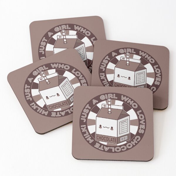 Item preview, Just A Girl Who Loves Chocolate Milk designed and sold by SocialAtrophy.
