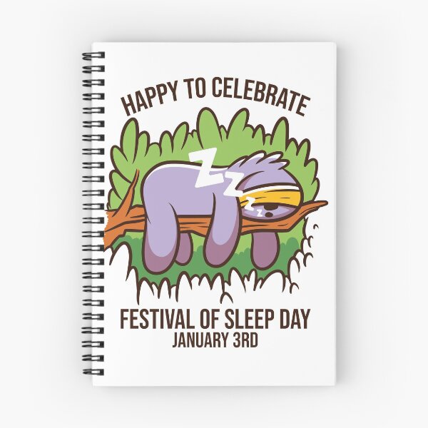 Item preview, Festival of Sleep Day designed and sold by MoonsmileProd.
