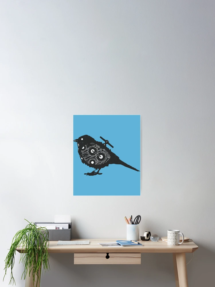 Thumbnail 2 of 3, Poster, Wind-Up Bird   designed and sold by RitchieBarry.