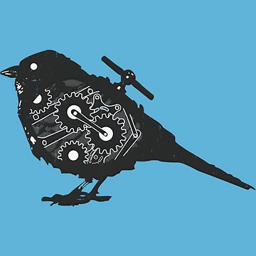 Artwork thumbnail, Wind-Up Bird by RitchieBarry