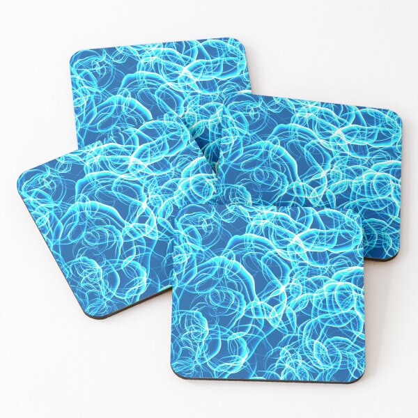Item preview, Blue Abstract Paint Texture designed and sold by Tekoro.