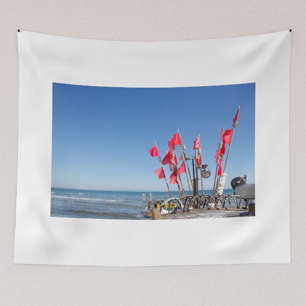 Item preview, Barco de pesca, playa, Binz, Ruegen, Mecklemburgo-Pomerania Occidental, Alemania designed and sold by Torsten Krüger.