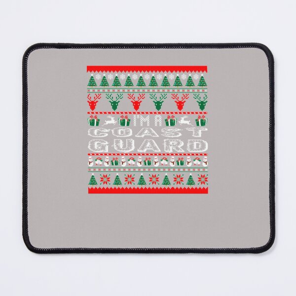 Item preview, I Am Coast Guard Christmas Ugly Sweater  designed and sold by aryagiri.