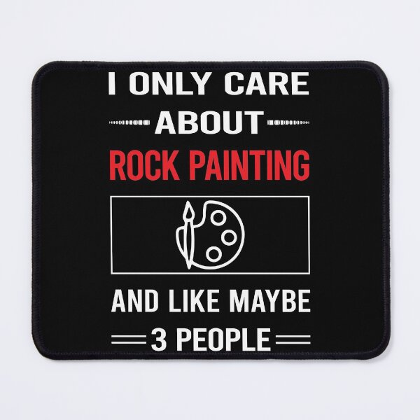 Item preview, Funny 3 People Rock Painting designed and sold by FifineCroteau.