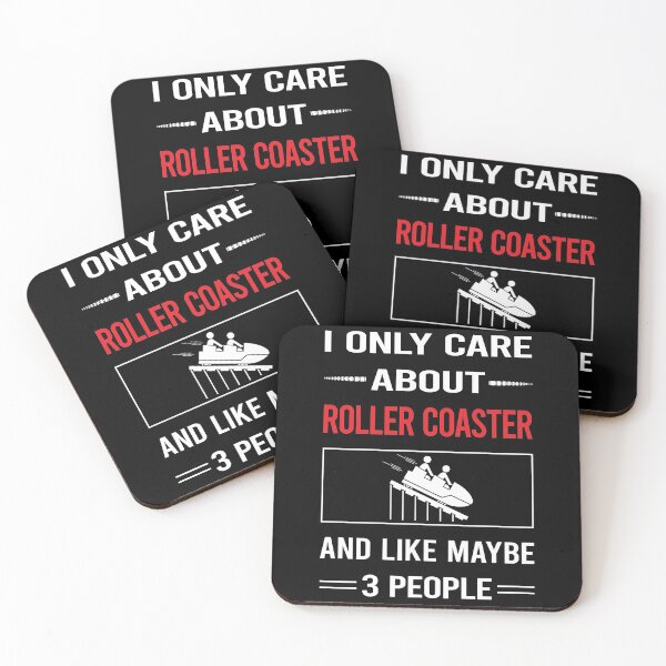 Item preview, Funny 3 People Roller Coaster Coasters Rollercoaster designed and sold by FifineCroteau.