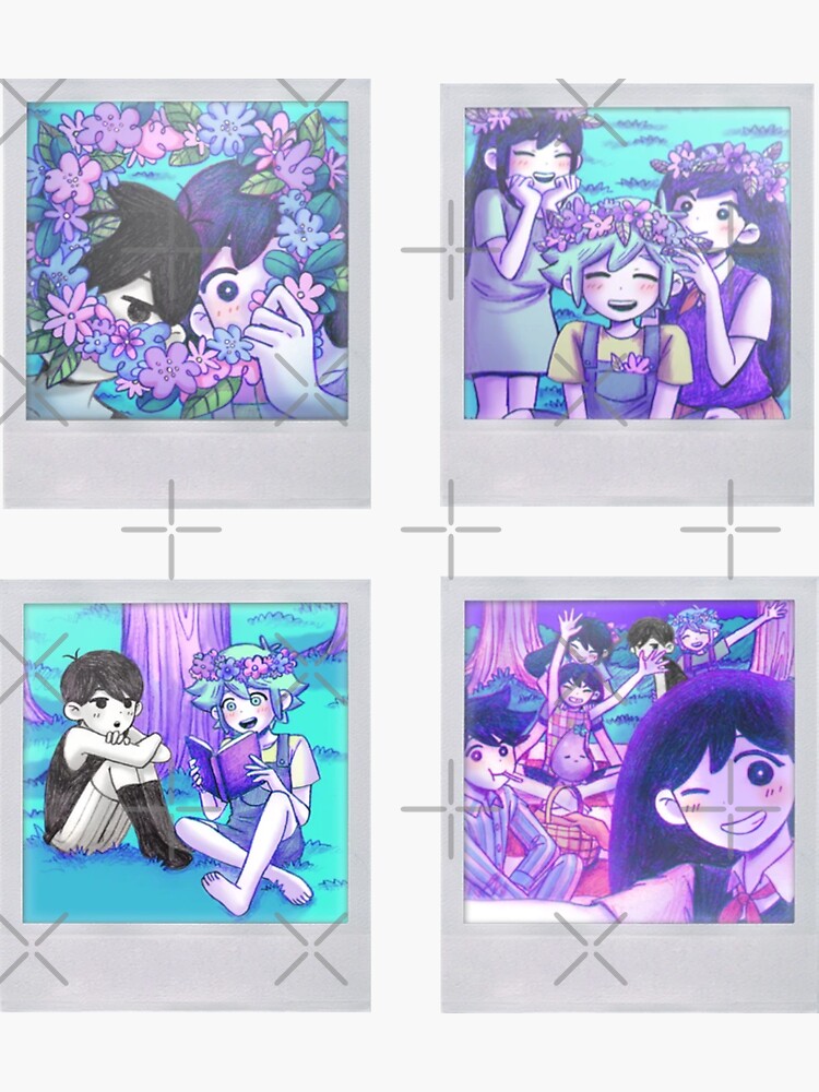 "Omori Photo Album" Sticker for Sale by Monique Light Redbubble