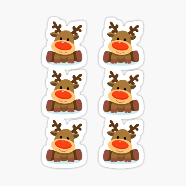 Reindeer Sticker Pack Sticker