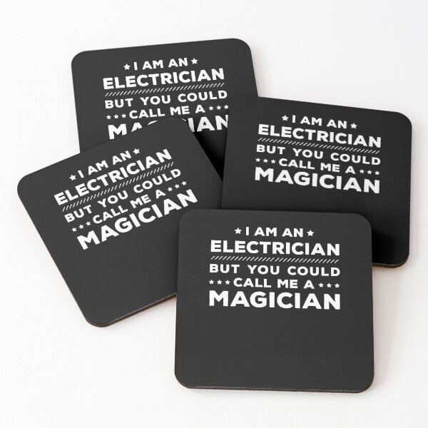 Item preview, I Am An Electrician But You Could Call Me A Magician Shirt, Not A Magician Tea Coffee Shirt Gift Idea, Electrician Dad Ceramic Glossy Coffee Cup designed and sold by aymob.
