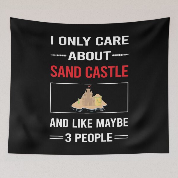 Item preview, Funny 3 People Sand Castle designed and sold by FifineCroteau.