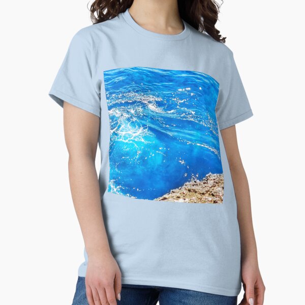 Item preview, Blue Lagoon Ocean Sparkle Waves Bali designed and sold by cashewdays.