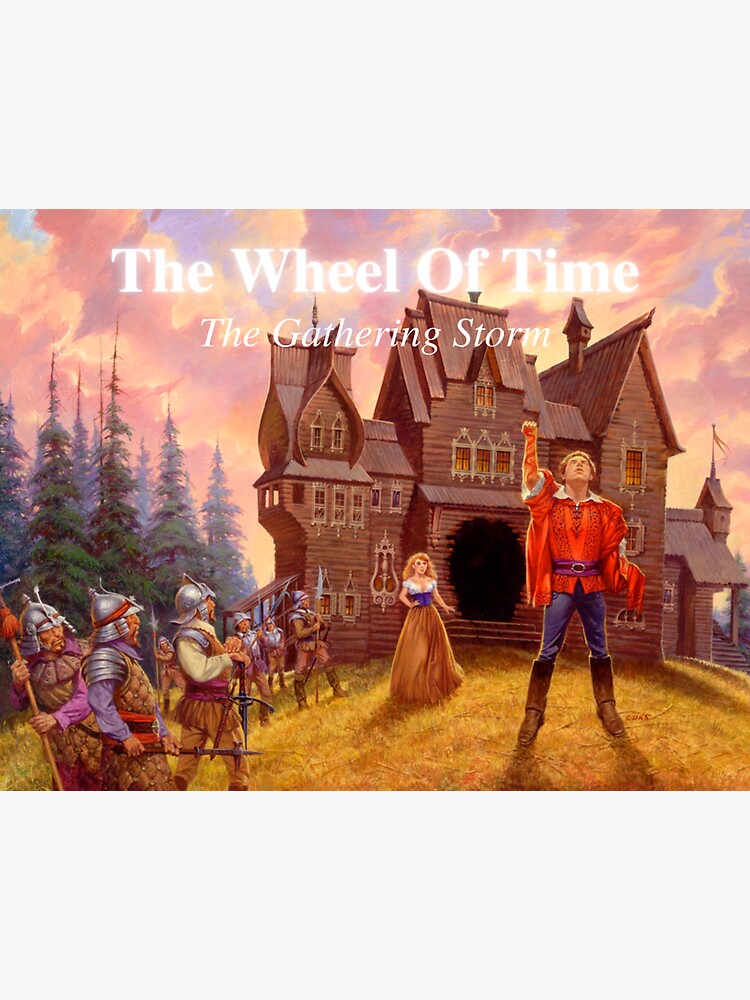 "The Wheel Of Time The Gathering Storm" Sticker for Sale by WheelOfTimeAC Redbubble