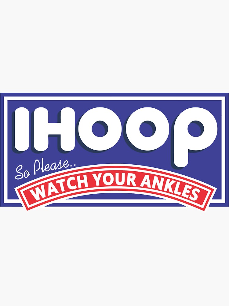 Transfers Ihoop I Hoop So Please Watch Your Ankles Funny Basketball Kids Long Sleeve Shirt