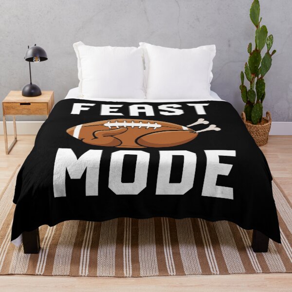 Item preview, Feast Mode Football Turkey Sports Lover Shirt, Funny Thanksgiving Gift Shirt, Thanksgiving Turkey Day, Funny Thanksgiving Turkey Football designed and sold by aymob.