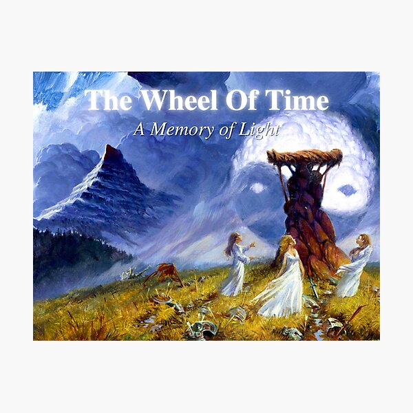 "The Wheel Of Time A Memory Of Light" Photographic Print by