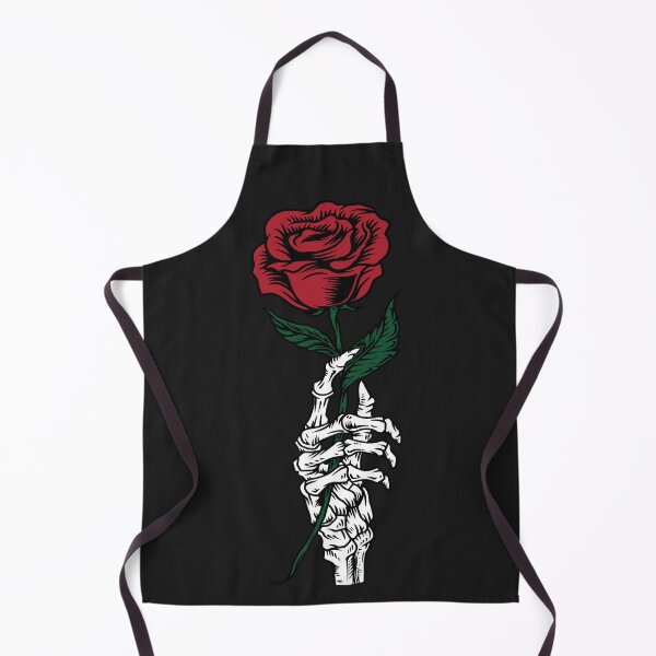 Item preview, Yours Truly Skeleton hand holding rose flower designed and sold by Best-Designers.