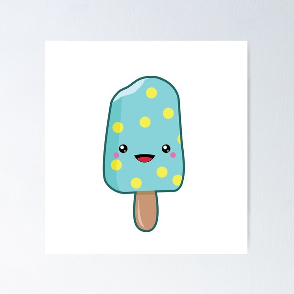 Item preview, Kawaii ice cream designed and sold by vallustration.