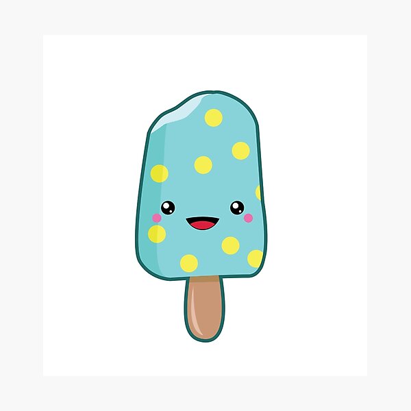 Item preview, Kawaii ice cream designed and sold by vallustration.