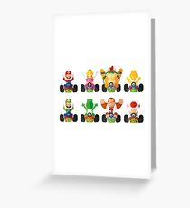 Racers Greeting Card