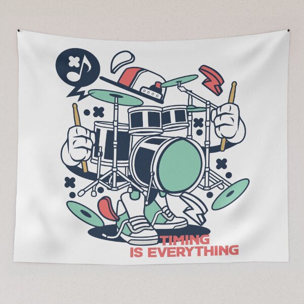 Item preview, Timing is everything mascot designed and sold by HRINGUR CLOTHES AND ACCESSORIES.