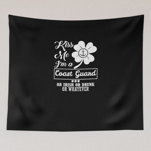 Item preview, Kiss Me Im Coast Guard Irish Drunk Whatever  designed and sold by aryagiri.