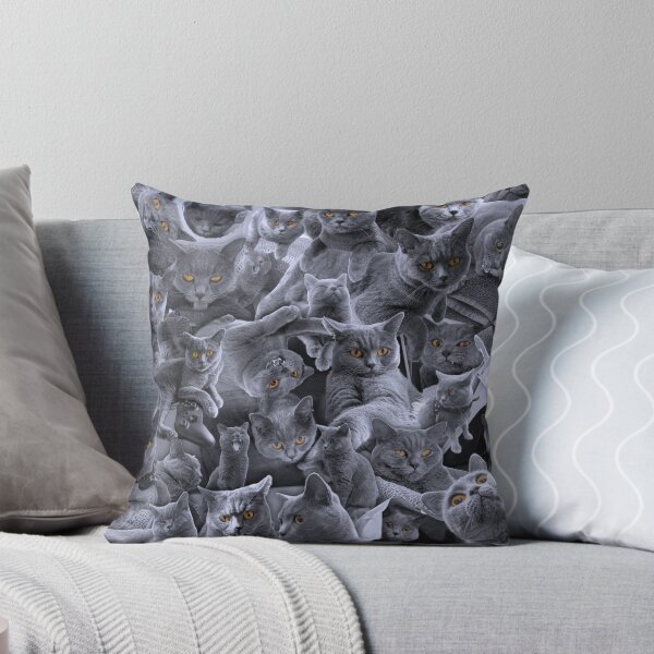 Item preview, British Shorthair Cat Collage designed and sold by ducktective.