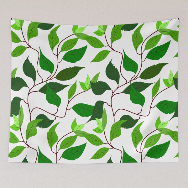 Item preview, vine leaf picture green designed and sold by WSShopArt21.