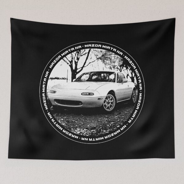 Item preview, Mazda Miata MX-5 NA Black 'N White 4 (BLACK VERSION) designed and sold by Cero81.
